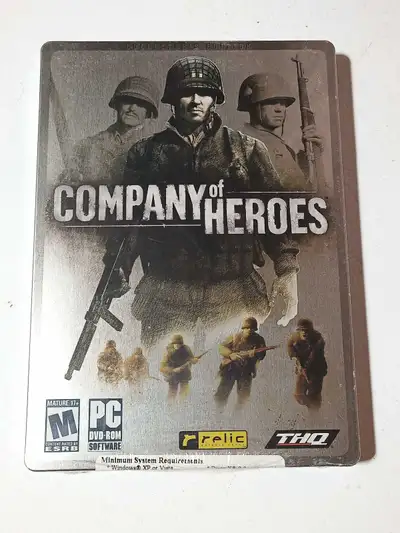 New Sealed company of heros PC game dvd, View more