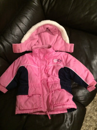 Pink Winter Coat and Snow Pants set - size 2T