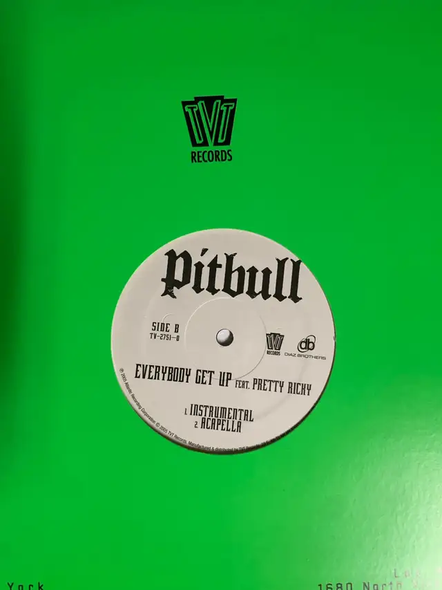 Pitbull - Everybody Get Up (12" Vinyl Single) in CDs, DVDs & Blu-ray in Mississauga / Peel Region - Image 5