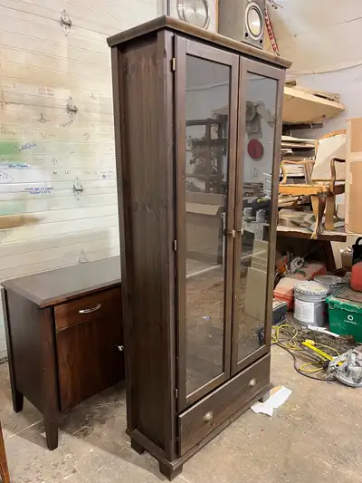 Elegant Upright Cabinet, View more