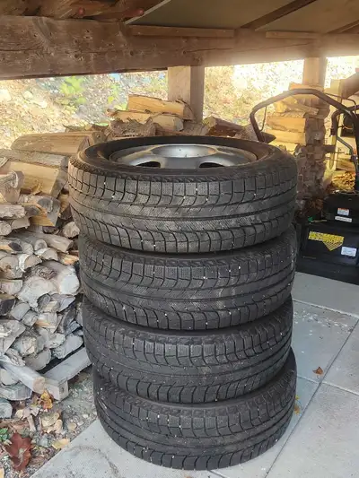 I'm selling a set of four winter tires that have been previously used but are still in good conditio...