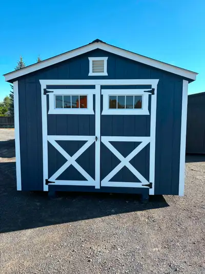 Just hit the lot and ready to be delivered! This 10x12 has smartside LP siding, bubble barrier insul...