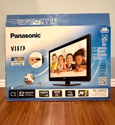 Panasonic VIERA TC-L32C5 32-inch TV, View more