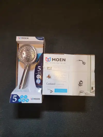 Moen Faucet & Spray Shower Head, View more