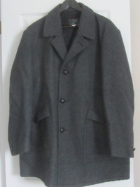 Men's Wool Coat / Jacket - Size Large