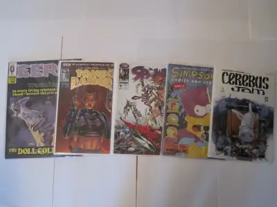 Hi Everyone! The following comic books are available: 1. Cerebus Jam#1 $9! Check out the image as th...