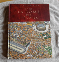 Livre Gilles Chaillet Dans la Rome des Césars + plan comme neuf