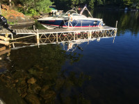 Naylor Aluminum Dock (Cedar decking) (4x28')