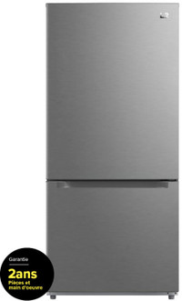 Stainless Steel Bottom-Freezer Refrigirator for Sale