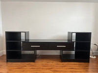 Meuble TV Console  (Crate and Barrel)