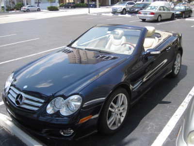 Mercedes SL 550 impeccable