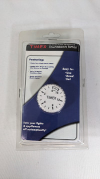 BRAND NEW TIMEX 15-minute countdown timer