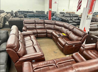 modern power recliner sectional sofa on Sale