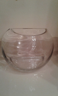 High-quality Glass Half Moon Shaped Vase