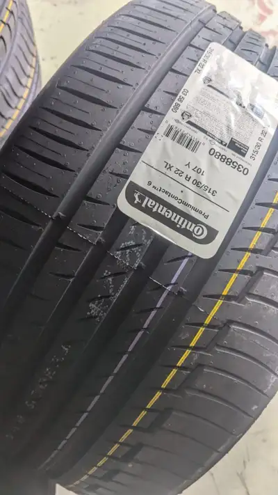 NEW 275/35/R22 & 315/30/R22 Continental-BMW X5/X6/Cayenne/Macan Brand New 275 35 R22 (Front) and 315...