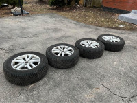Winter  Tires on VW Tiguan Rims