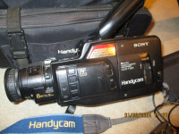 Sony Handycam CCD-F201 and Accessories
