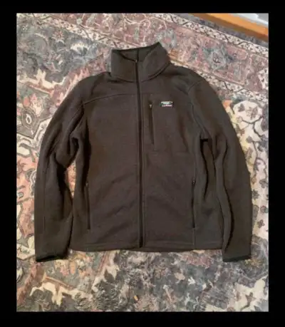 Men's L.L.Bean Sweater Fleece Full-Zip Jacket size medium regular In excellent condition Pick up in...