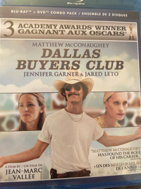 Dallas buyers club Blu-ray & DVD 5$