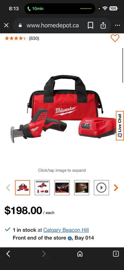 Milwaukee M12 Hackzall, View more