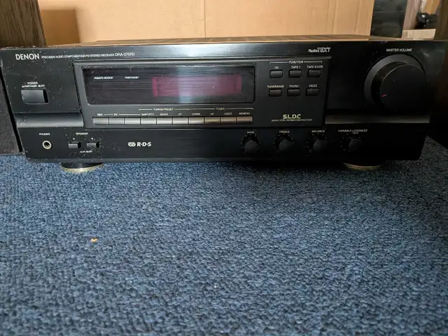 Denon DRA-375RD AM/FM RDS Stereo Receiver in Stereo Systems & Home Theatre in City of Toronto - Image 6