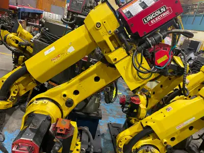 FANUC ARC Mate 120iC Welding Robot – R-30iA Controller – Lincoln, View more