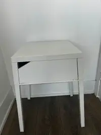 White Nightstand - Bedside Table