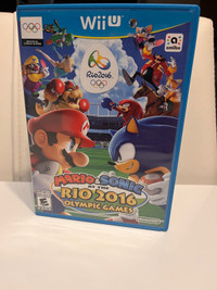 Mario and sonic at the Olympic Games for Wii u