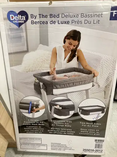 Selling a gently used Delta Bassinet. We used this for just a few months before our baby transitione...