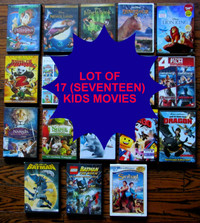 Movies for kids ***LOT OF 17*** DISNEY & MANY OTHER CLASSICS