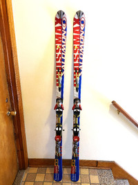Salomon 180cm Downhill Skis + Salomon Bindings.