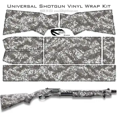 Deep woods snow vinyl wrap for your pews, new, View more