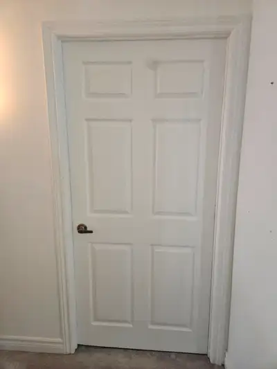 Portes d'intérieurs 6 panneaux avec cadres, View more