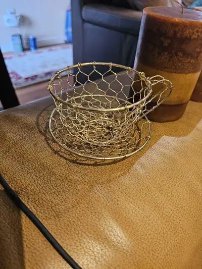 wire tea cup, View more