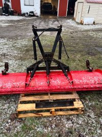 7.5’ western plow with mount