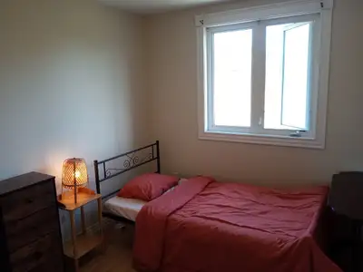 AVAILABLE JULY 1 Single furnished room in a clean modern townhouse on a quiet street in the North En...