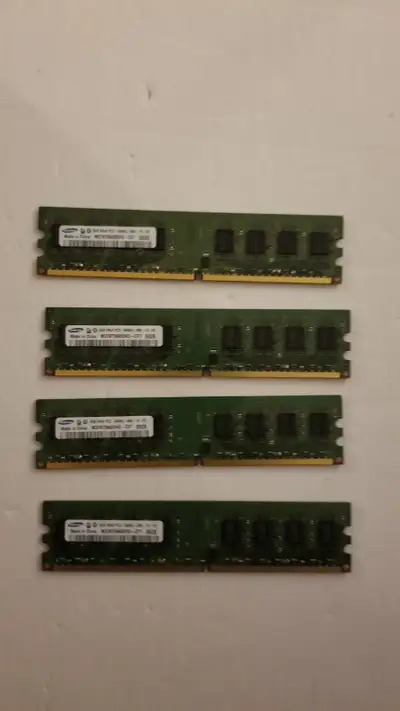samsung 2gb 2rx8 pc2 6400u x 4, View more