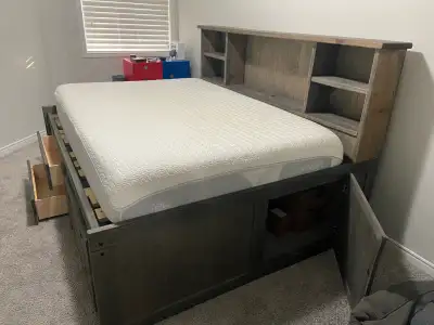 Kids bed and matress, View more