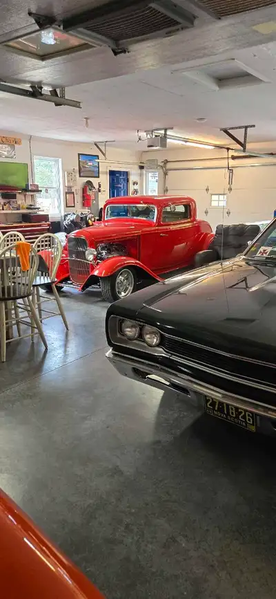 32 ford coupe gm crate engine auto