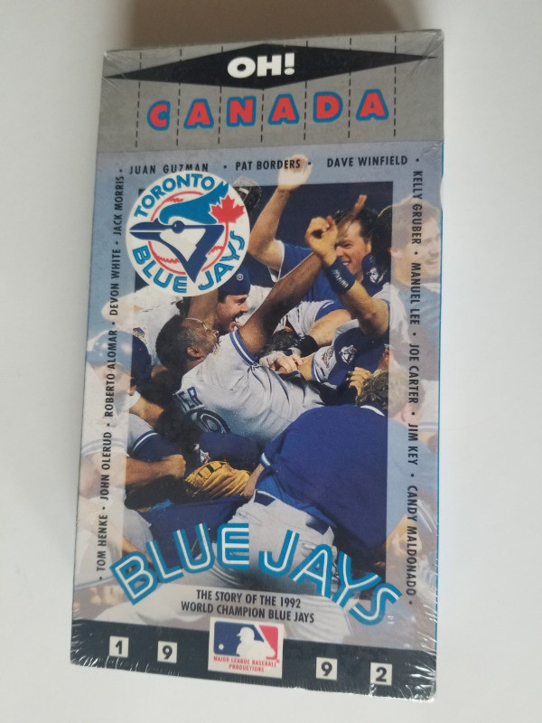 Toronto Blue Jays VHS tapes in Arts & Collectibles in Mississauga / Peel Region