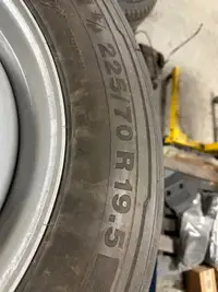 New Wheels and Tires off F550 Dually