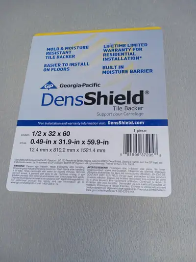 Denshield backer board, View more