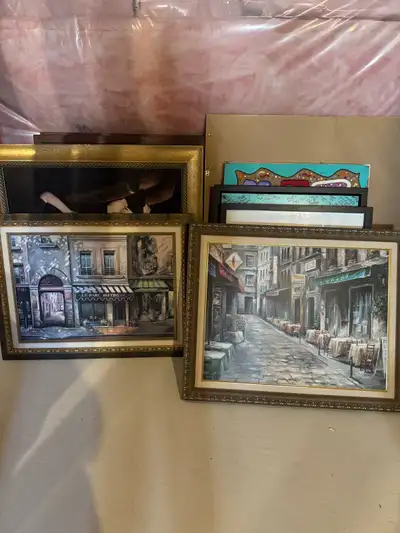 pictures/wall decour $40 for both, View more