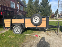 5’ X 10’ Action High Side trailer