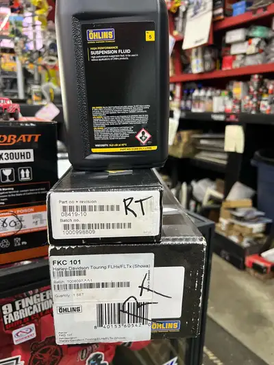 Ohlins Cartridges Officially 1997 to 2013. FKC101 Cartridges With 10Nmm springs. Brand new in the bo...