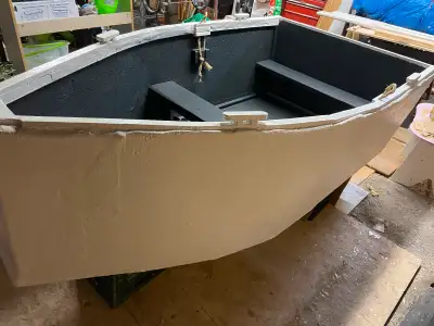 Hi I’m selling a new custom boat with unique one of a kind oars. It is a wood composite made with a...