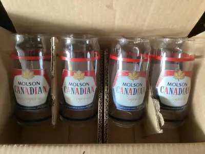 Set of Four VINTAGE BEER GLASSES Very Good Condition! Each holds 16 ounces Set of four, $30 Stoney C...