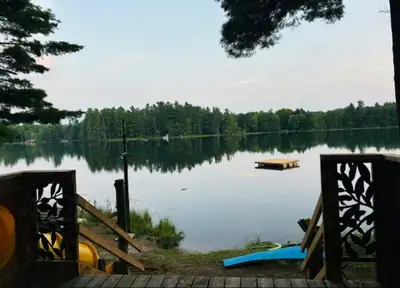 We have loving restored my husbands grandparents cottage on Leggat Lake Near Sharbot Lake ON 3 bedro...