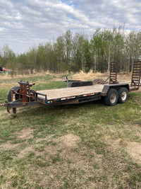 Flatbed trailers for rent