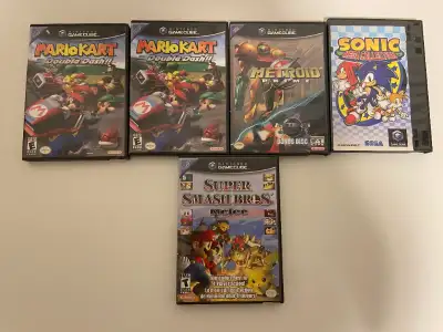 Nintendo Gamecube & Wii Game Lot (Mario, Zelda, Sonic & more!), View more